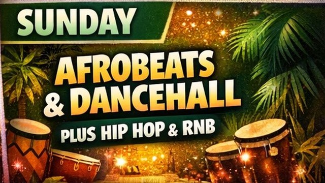 Sunday Afrobeats and Dancehall show